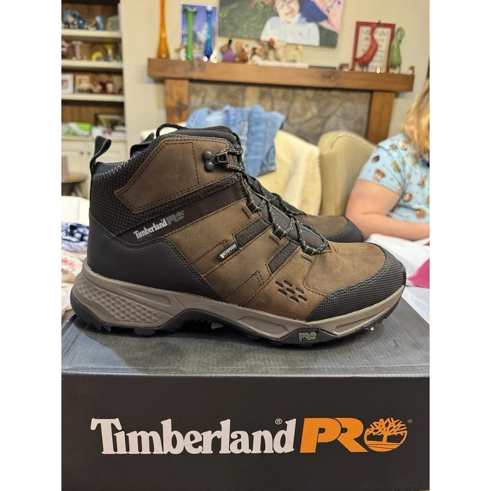 Timberland PRO Men's Switchback LT Soft Toe Waterproof Industrial Hiking‎ Work
